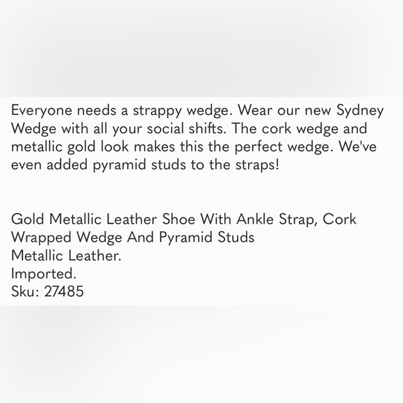 New with box Lilly Pulitzer Sydney Wedge Sandals 7 - Picture 9 of 9